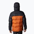 Pánská péřová bunda Columbia Pike Lake Hooded černo-oranžová 1738032 3