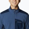 Pánská trekingová mikina Columbia Klamath Range Full Zip tmavě modrá 2013604 4