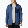 Pánská trekingová mikina Columbia Klamath Range Full Zip tmavě modrá 2013604 5