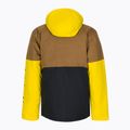 Columbia Point Park Insulated pánská péřová bunda hnědo-černo-žlutá 1956811 10