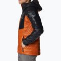 Pánská péřová bunda Columbia Platinum Peak Hooded černo-oranžová 2008611 2