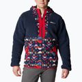 Columbia pánská fleecová mikina Backbowl Sherpa navy blue 1952403