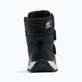 Juniorské sněhule Sorel Whitney II Strap WP black/sea salt 10