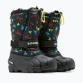 Dětské trekové boty Sorel Flurry Print Boys black/black 7