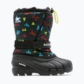 Dětské trekové boty Sorel Flurry Print Boys black/black 8