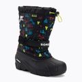 Dětské trekové boty Sorel Flurry Print Boys black/black