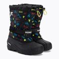 Dětské trekové boty Sorel Flurry Print Boys black/black 4