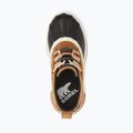 Juniorské sněhule Sorel Ona Classic Suede camel brown/sea salt 11