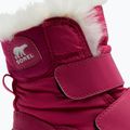 Dětské trekové boty Sorel Whitney II Strap Wp cactus pink/black 10