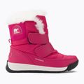 Dětské trekové boty Sorel Whitney II Strap Wp cactus pink/black 2
