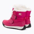 Dětské trekové boty Sorel Whitney II Strap Wp cactus pink/black 3