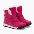 Dětské trekové boty Sorel Whitney II Strap Wp cactus pink/black 4