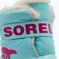 Juniorské sněhule Sorel Snow Commander ocean surf/cactus pink 13