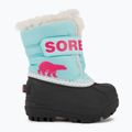 Dětské sněhule Sorel Snow Commander ocean surf/cactus pink 2