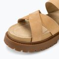 Dámské sandály Timberland Clairemont Way medium beige nubuk 7