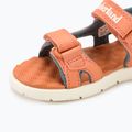 Dětské sandály Timberland Perkins Row 2 Strap light orange 7