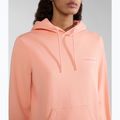 Dámská mikina Napapijri B-Iaato H pink salmon 4