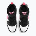 Dětské boty Nike Court Borough Mid 2 black/sunset pulse/white 10