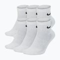 Ponožky Nike Everyday Cushioned 6 párů white/black