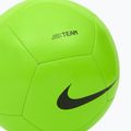Fotbalový míč Nike Pitch Team velikost 4 electric green/black 3