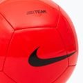 Fotbalový míč Nike Pitch Team bright crimson/black velikost 3  3