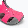 Dětské sandály Nike Sunray Protect 2 hyper pink/smoke grey/fuchsia glow 7