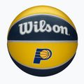 Basketbalový míč Wilson NBA Team Tribute Indiana Pacers, žlutý WTB1300XBIND 2