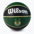 Wilson NBA Team Tribute basketbalový míč Milwaukee Bucks zelený WTB1300XBMIL