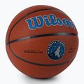 Wilson NBA Team Alliance Minnesota Timberwolves basketbalový míč hnědý WTB3100XBMIN 2