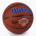 Wilson NBA Team Alliance New York Knicks basketbalový míč hnědý WTB3100XBNYK 2