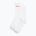 Ponožky Wilson Crew Logo 3 pairs bright white