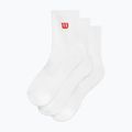 Ponožky Wilson Quarter Top 3 pairs bright white
