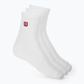 Ponožky Wilson Quarter Top 3 pairs bright white