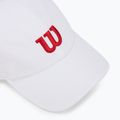 Kšiltovka Wilson Active Perforated Cap bright white / infrared 3