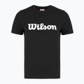 Dámské tenisové tričko  Wilson Team Graphic Script W black script