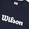 Dámské tenisové tričko  Wilson Team Graphic Script W classic navy script 3