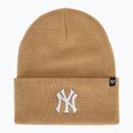 Zimní čepice 47 Brand MLB New York Yankees Haymaker khaki