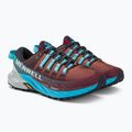 Merrell Agility Peak 4 dámské běžecké boty burgundy-blue J067546 4