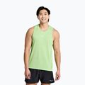 Pánské běžecké tričko Saucony Stopwatch Graphics Singlet zelené SAM800325-INHS3
