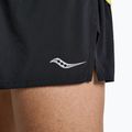 Pánské běžecké šortky Saucony Outpace 2,5" Split černé SAM800326-BK 3