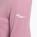 Dámské běžecké tričko Longsleeve Saucony Stop tričko watch orchid heather 5