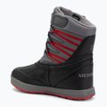 Dětské sněhule Merrell Snow Bank 5.0 WP black/red 3