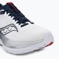 Pánské běžecké boty Saucony Endorphin Trainer white/navy 7