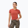 Dámské tričko na jógu Sweaty Betty Athlete Crop Seamless Workout terrazzo red
