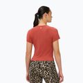 Dámské tričko na jógu Sweaty Betty Athlete Crop Seamless Workout terrazzo red 3