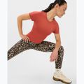 Dámské tričko na jógu Sweaty Betty Athlete Crop Seamless Workout terrazzo red 4