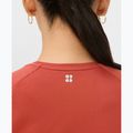 Dámské tričko na jógu Sweaty Betty Athlete Crop Seamless Workout terrazzo red 5