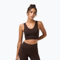 Sportovní podprsenka Sweaty Betty Stamina Seamless Scoop espresso brown