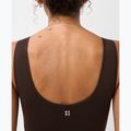 Sportovní podprsenka Sweaty Betty Stamina Seamless Scoop espresso brown 4