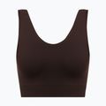 Sportovní podprsenka Sweaty Betty Stamina Seamless Scoop espresso brown 5